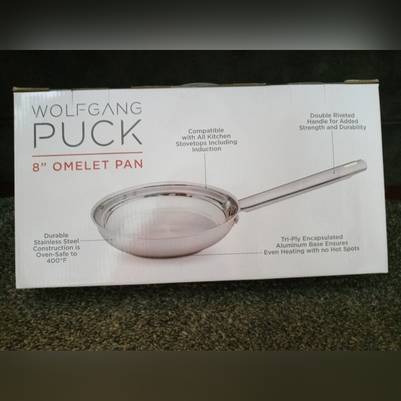 Wolfgang Puck 8" Omelet Pan NIB - Picture 3 of 3